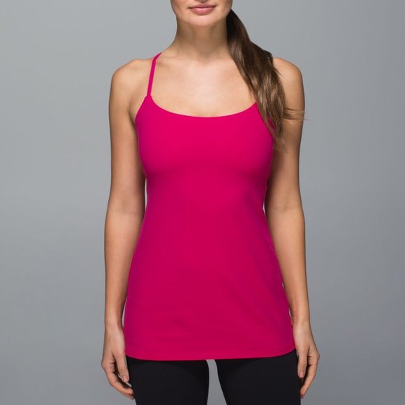 Lululemon Dancing Warrior Tank Jeweled Magenta / Dashing Purple Size 4 - Picture 1 of 12